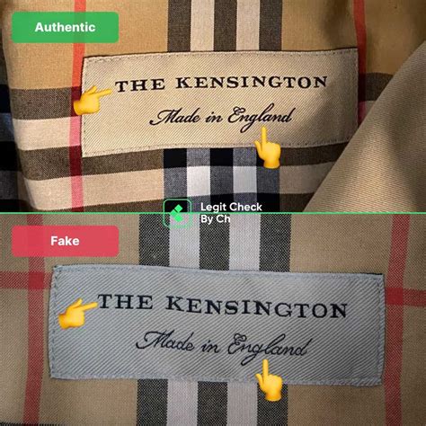 burberry trench coat fake vs real|authenticity of burberry coat.